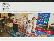 Tablet Screenshot of birchtreeacademy.com
